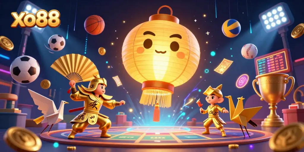Experience exciting gameplay at xo88 with vibrant characters and dynamic sports elements.