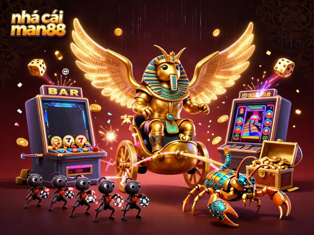 Enjoy thrilling wins at nhà cái man88 with vibrant casino elements and an adventurous atmosphere.