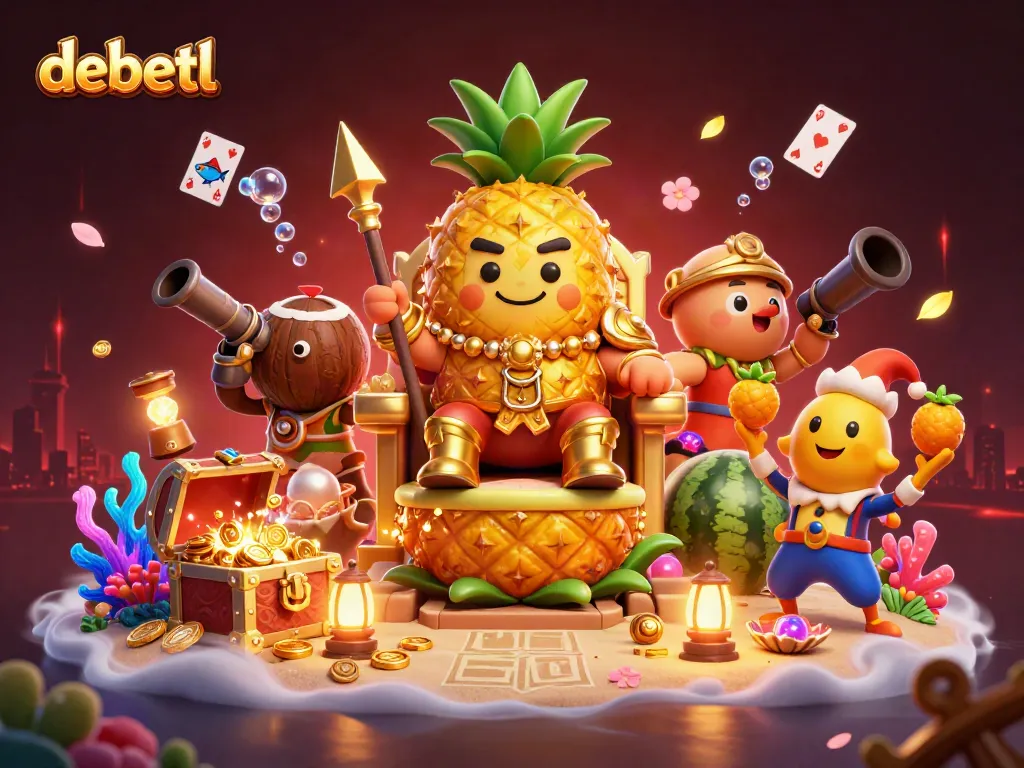 Experience the vibrant casino scene with debetl, featuring extravagant characters and exciting gaming elements.