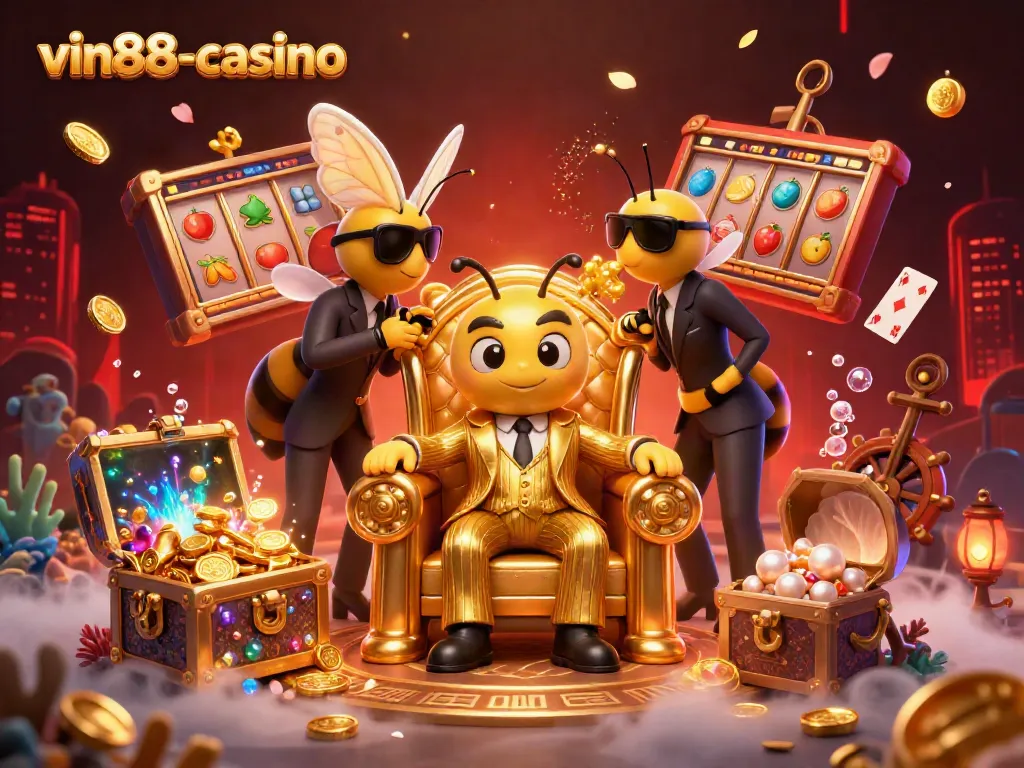 Win big at vin88-casino with colorful slot reels and exciting jackpot features.