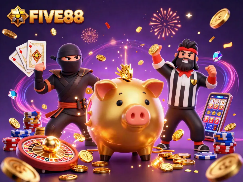 Engage with FIVE88, the ultimate online casino adventure featuring dynamic gameplay and exciting rewards.