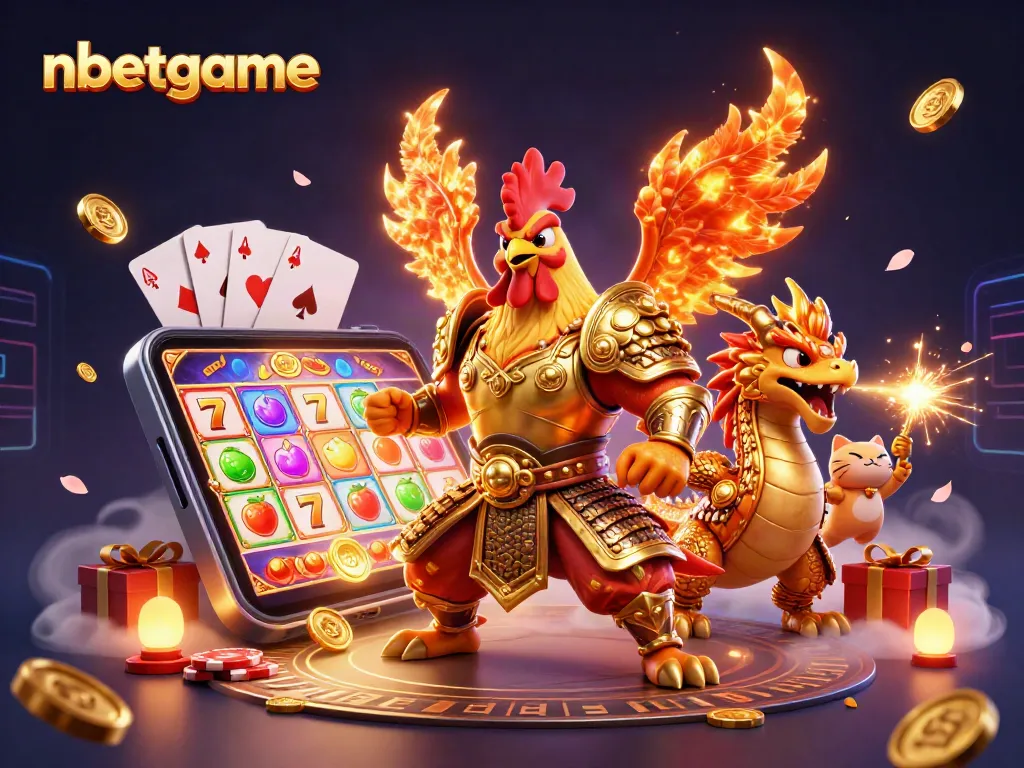 Engage with nbetgame's dynamic slot action featuring vibrant characters and games.